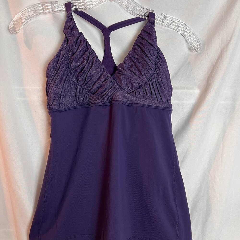 Women's Purple Lululemon Strappy Tank top Size 6